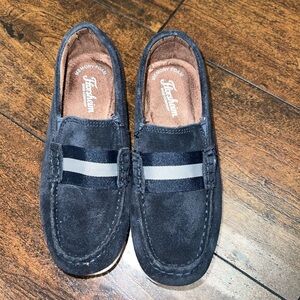 Boys Navy Loafers